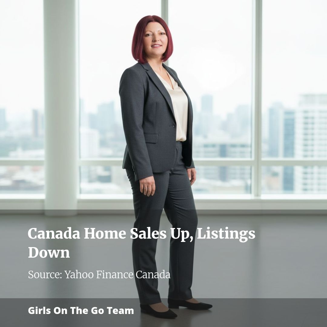 CREA data shows home sales up 0.5% while new listings fall 1.6% — regional markets shift toward balanced territory